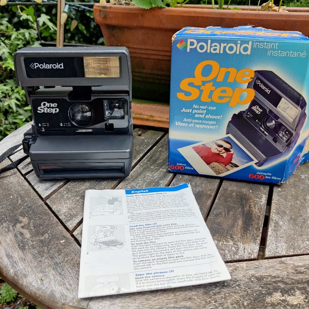 Polaroid One Step Camera